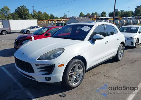 2015 Porsche Macan S z USA, uszkodzony, nr VIN WP1AB2A54FLB55368